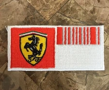 RARE Official Ferrari F1 Barcode Uniform Patch - Michael Schumacher & Massa