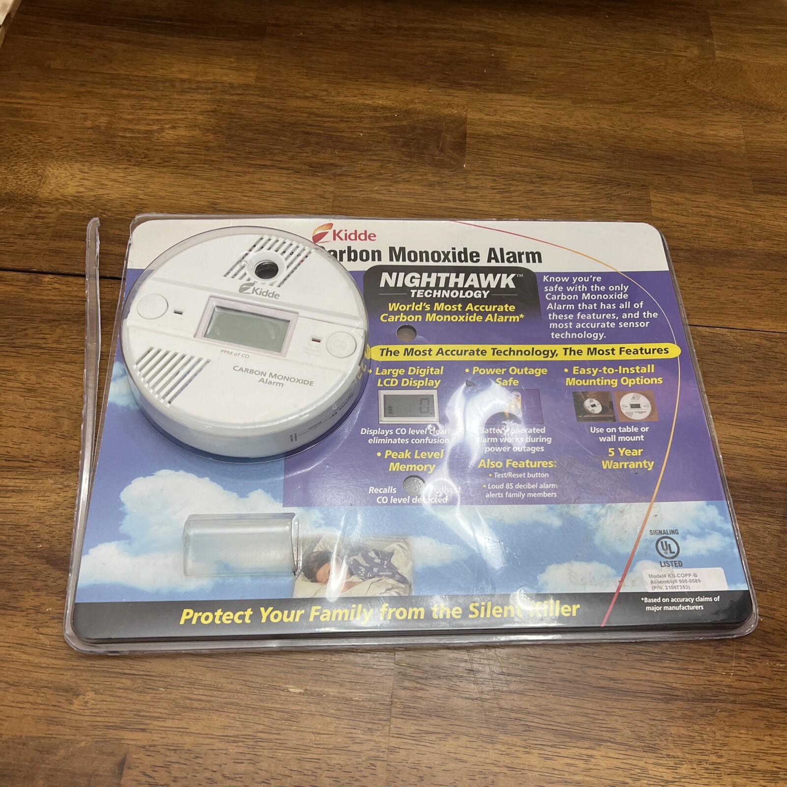 Nighthawk Smoke And Carbon Monoxide Alarm Batteries Not Included eBay