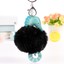 thumbnail 30 - 2020 New Cute Pineapple Fur Ball Keychain Bag Car Pendant Keyring Birthday Gifts