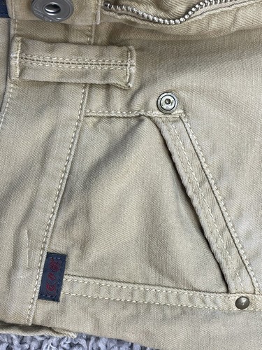 Citizens of Humanity Cargo Denim Jeans Women S Khaki Side Pocket Low Rise Skinny - Picture 10 of 15