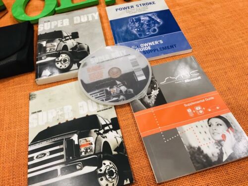 2009 FORD F250 F350 F450 F550 OWNERS MANUAL POWER STROKE DIESEL 6.0L 6.4L +SYNC - Picture 2 of 10