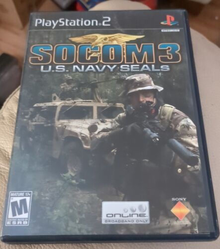 SOCOM 3: U.S. Navy SEALs (Sony PlayStation 2, 2005) - Picture 1 of 4