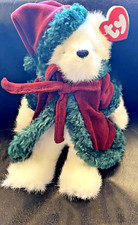 TY ATTIC TREASURES plush beanie 2000 KLAUSE the CHRISTMAS BEAR  Klaus With Tag