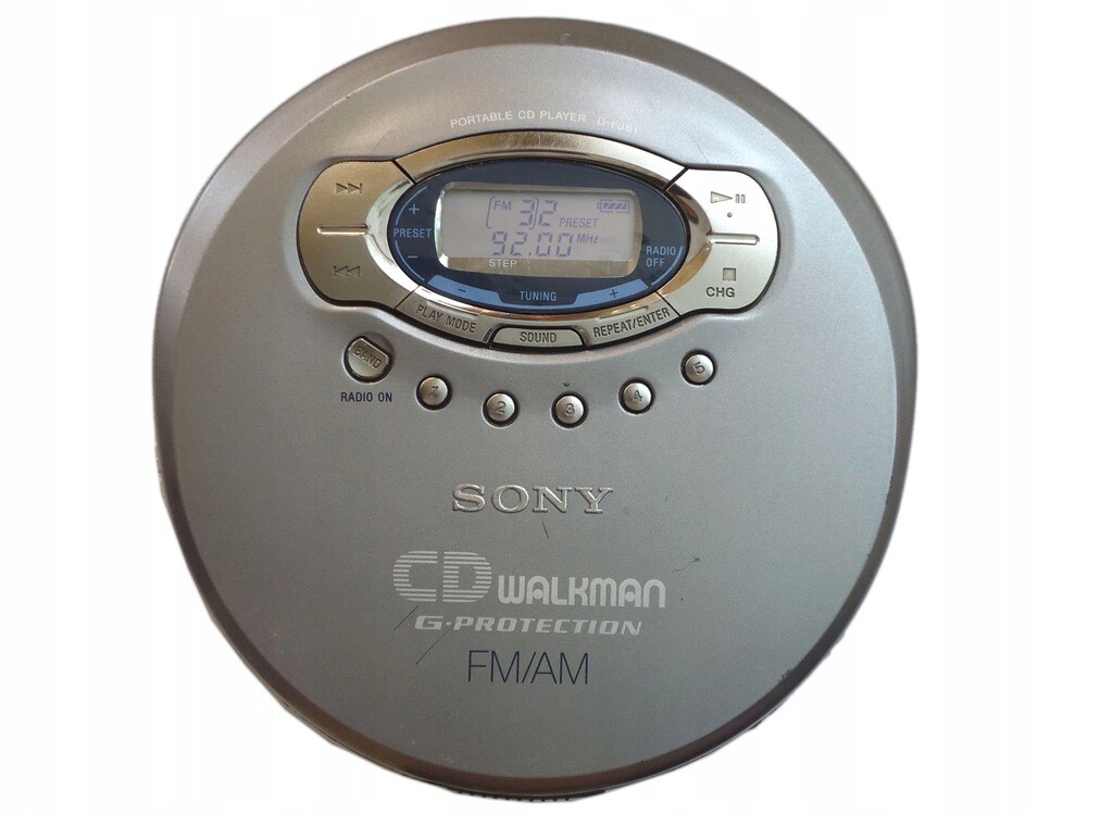 Sony Tuner CD Walkman - Portable CD Player - FM/AM Radio