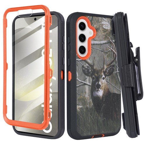 Per Samsung Galaxy S24 FE custodia antiurto clip da cintura integrata cover schermo - Foto 48 di 61