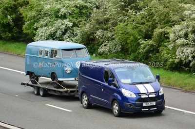 Van Photo 12x8 - Ford Transit Custom - YE15 FHJ