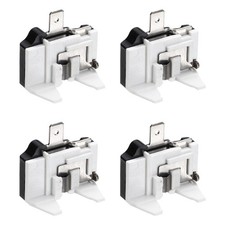 4 Pcs 1 Pin 1/2HP Refrigerator Overload Protector for Refrigerator Cooler