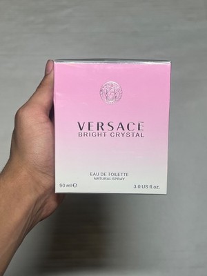 Versace Bright Crystal Eau De Toilette Spray 3 oz 90ml Women's Perfume