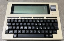 Vintage RadioShack TRS-80 Model 100 Portable Computer   Classic Early Laptop