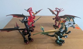 LEGO Castle 4 Dragons - Master Set 7048 7093 7094 70403 Fantasy Era 