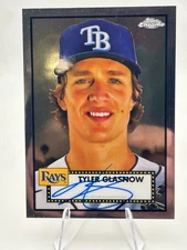 2021 Topps Chrome Platinum Anniversary - Autographs Tyler Glasnow #PA-TYG AUTO 