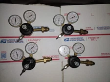 Harris Nitrogen/Co2 Gas Regulator Soda/Beer/Welding 580 Brass Fitting Bundle