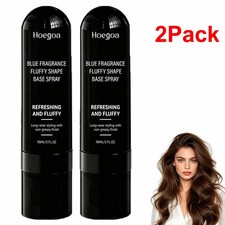2X Fluffy Hair Shaping Spray Peach Scent Volumizing Setting Spray for Hair