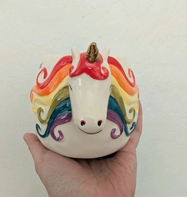 Natural Life Rainbow Unicorn 3D Ceramic Mug Don't Let Anyone Dull Your Sparkle
