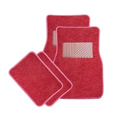 Sun Walker 4 Pcs Car Floor Mats Waterproof Anti-slip Front Rear Wine Red Sun Walker 4 Pcs Car Floor Mats Waterproof Anti-slip Front Rear Wine Red