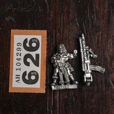 Vintage Necromunda 40k Ratskin Gang 'Brakar the Avenger' Heavy Metal