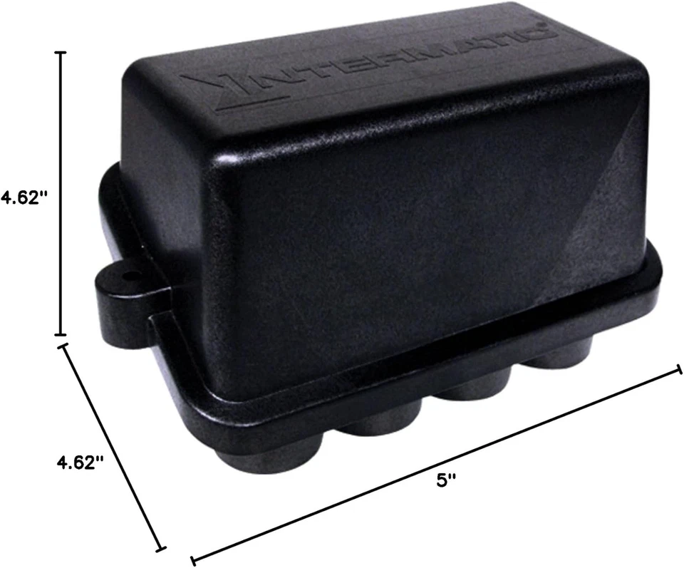 Caja de conexiones Intermatic PJB4175, 4 luces, negra Foto 3 de 3