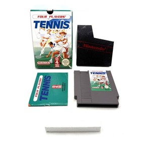 Four Players Tennis Nintendo NES COMPLET PAL FAH CIB