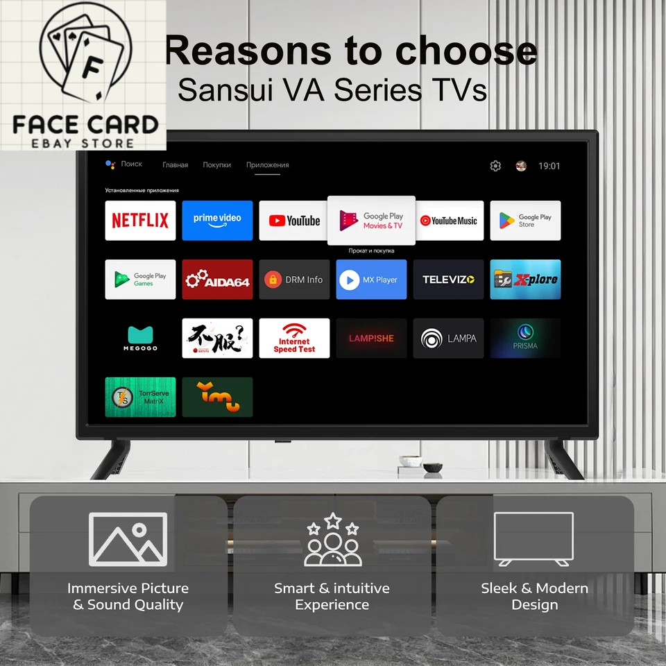 40" Inch LED 1080P Full HD Frameless Webos Smart TV - Dolby HDR 10 Vision and At - Image 4 of 4