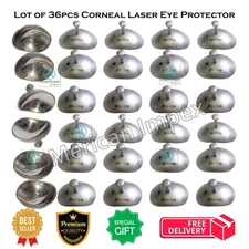 Corneal Eye Shield Protector Lot of 36Pcs Ophthalmic Laser Eye Protector S M L