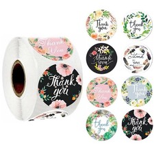 Thanks You Sticker 25mm Thanks You Label Seal Sticker for Wedding Baby Showers