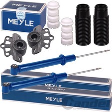 2x MEYLE STOßDÄMPFER + DOMLAGER HINTEN für OPEL CORSA D FIAT PUNTO (199) + EVO