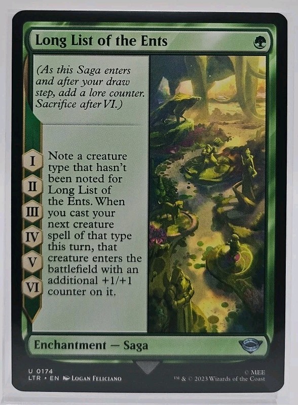 Long List of the Zent U #174 El Señor de los Anillos Magic The Gathering LTR EN - ENVÍO GRATUITO