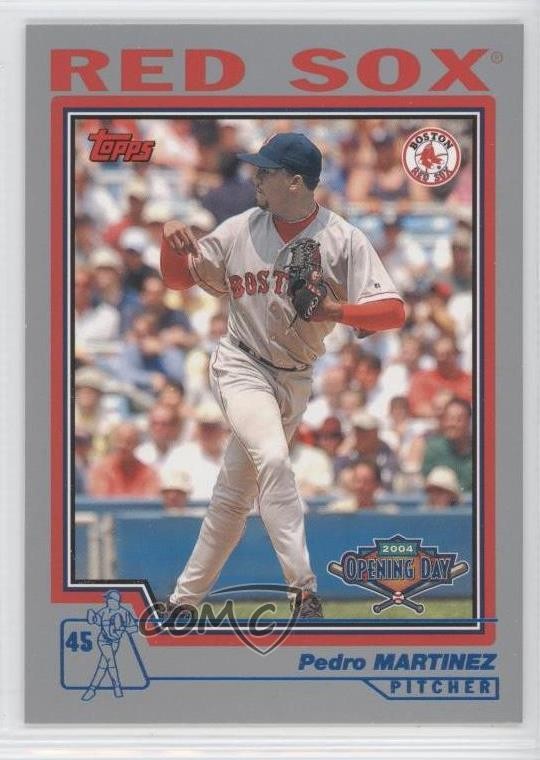2004 Topps Opening Day Pedro Martinez #138 HOF 0q3