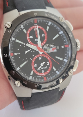 Vintage Seiko BAR Honda Formula One Racing Sportura F1 Watch