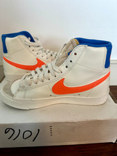 Size 5.5 - Nike Blazer '77 Mid Sail Total Orange Women excellent condition