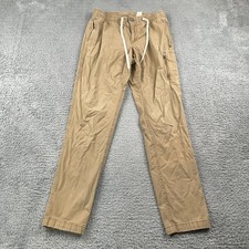 Vuori Pants Mens Medium Tan Ripstop Climber Cotton Stretch Hiking Outdoor V412