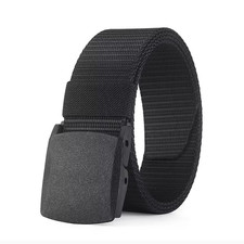 Men's Plastic Cam Buckle Nylon Canvas Tactical Waistband Webbing 1 PCS