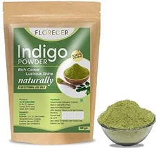 Indigo Powder For Hair Dye, Black, Coloring, Can Be Used With Henna, Organic