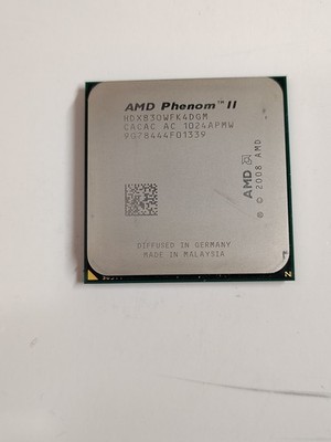 AMD Phenom II HDX830WFK4DGM 830 Socket AM3 2.8GHz Desktop CPU (V1804)
