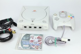 SEGA Dreamcast Game Console Complete With Controller, Cables and Game, TESTED