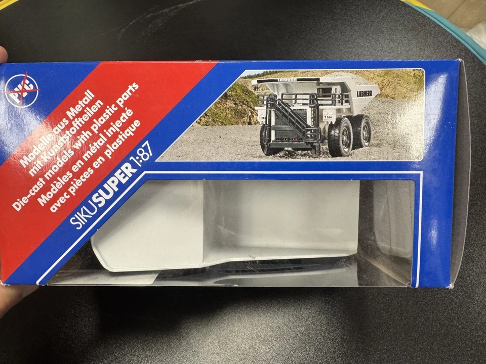 SIKU 1807 - modellino 1:87 -CAMION DA MINIERA CON CASSONE RIBALTANTE T264- NUOVO - Immagine 4 di 4