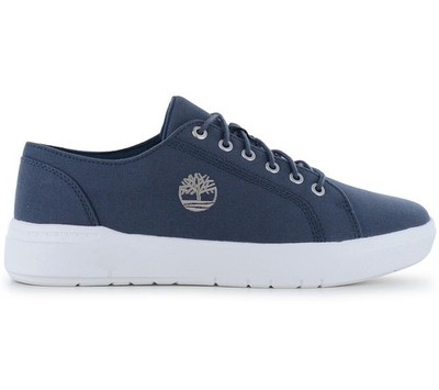 Timberland Seneca Bay Low - Herren Sneaker Schuhe Canvas Blau TB0A66NN-EP4 NEU