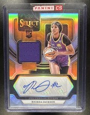 2024 Panini Select WNBA Basketball Rickea Jackson #AM-RJ Auto Memorabilia
