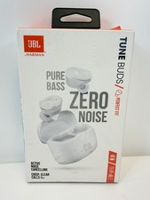 NEW JBL Tune Buds True Wireless Bluetooth Noise-Cancelling Earbuds White - NEW