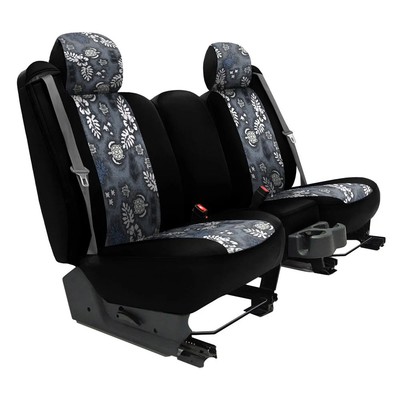 For Chevy Suburban 21-24 Hawaiian  3rd Row Turtle Beach Charcoal with Black