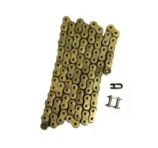Gold 525x116 Non O-Ring Drive Chain Motorcycle 525 Pitch 116 Links 5850#