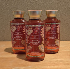 Bath  Body Works Peach Blossom  Nectar Body Wash - 3 pc