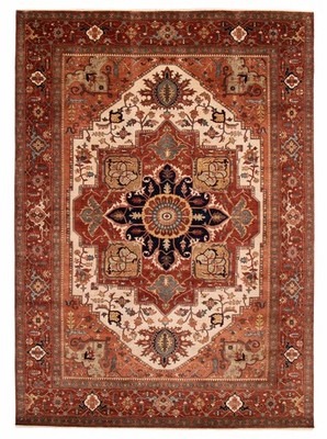 Traditional Vintage Hand-Knotted Area Rug 9'9'' x 13'10'' Oriental Wool Carpet