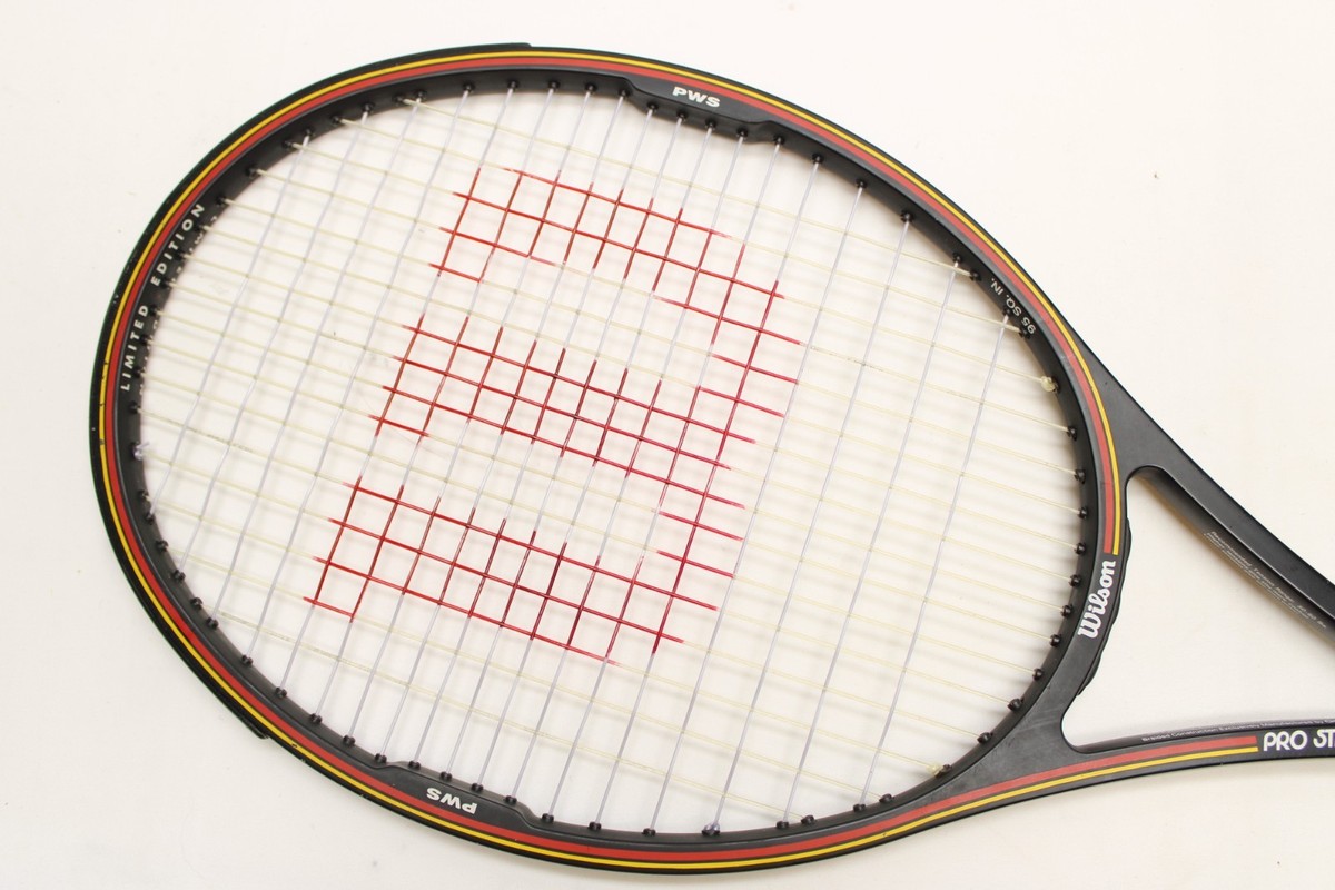 【レア】Wilson Pro Staff Limited Midsize 95 Wilson Pro Staff 95 Tennis Racket Limited Edition Black Red