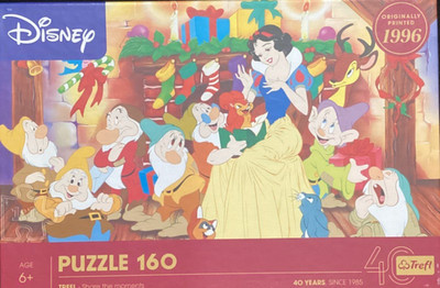 Trefl 160 pc Disney: Disney Snow White and the 7 Dwarfs 2025 Jigsaw Puzzle NIB