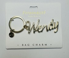 Personalite Marina De Buchi Gold Tone Bag Charm Key Ring Key Chain Wendy