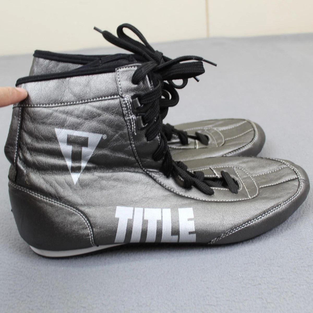 TITLEボクシング　ハイカットシューズ　USサイズ10（箱付き） High-Top Boxing Shoes | Shop TITLE Boxing