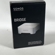 Sonos Bridge Wireless BR100 HiFi System - White BRIDGUS1 New Open Box