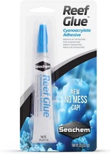 Seachem Reef Glue Cyanoacrylate Gel Coral Frag Mounting, 20-Grams