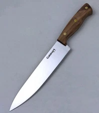 Cuisinart ADVANTAGE 8" CHEF'S Knife, HIGH-CARBON Steel Blade & WOOD Handle, C55W